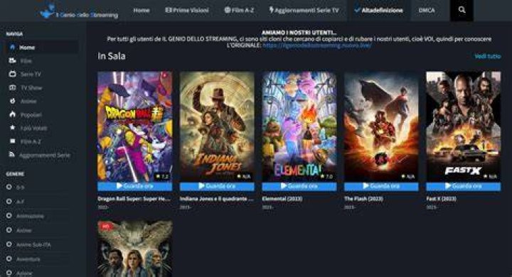 &ldquo;IlGenioDelloStreaming&rdquo; Nuovo Indirizzo DICEMBRE 2022! TuxNews.it