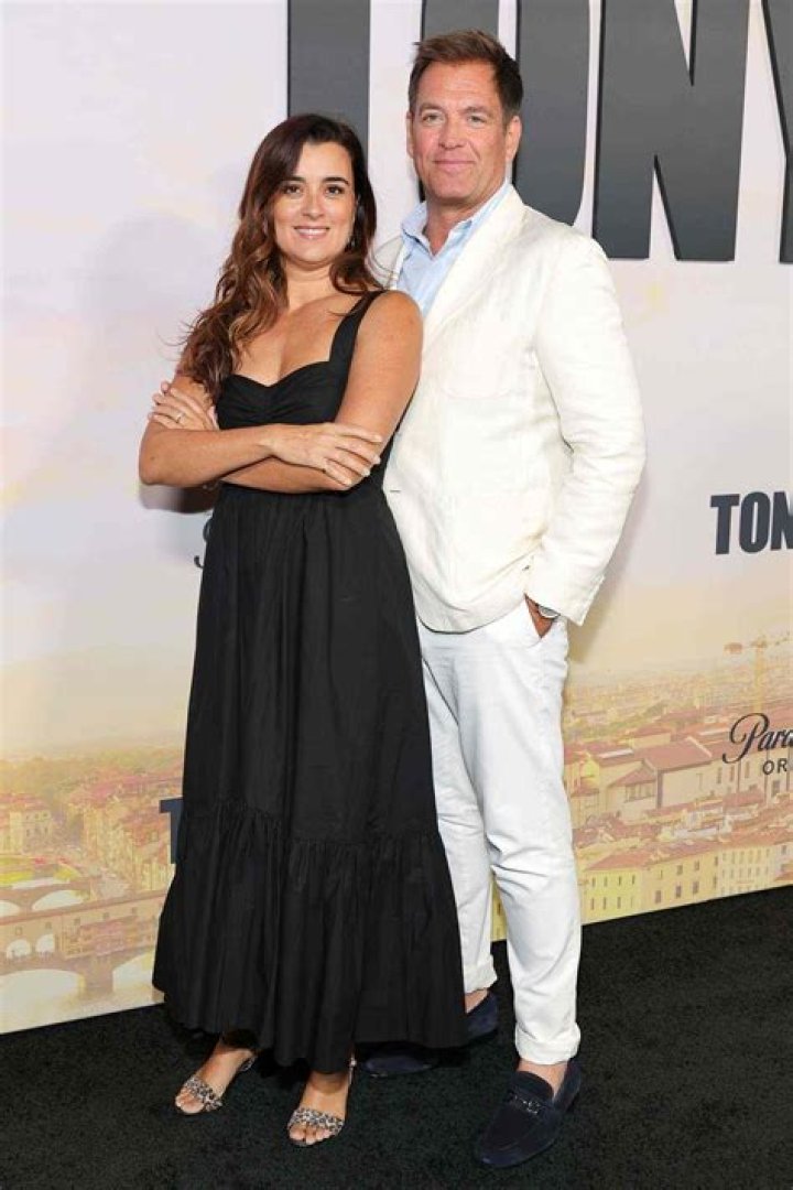 Image: Cote De Pablo and Michael Weatherly