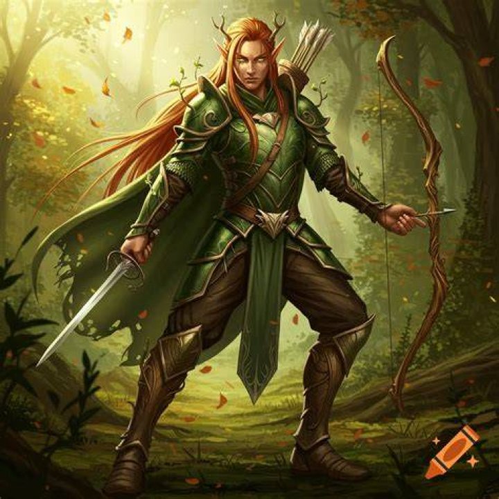 Image result for wood elf druid female Ilustrasi karakter, Karakter