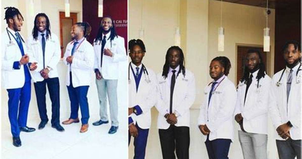 In Nigeria, You Won’t Graduate: Massive Reactions as American Doctors Show off Their Locs in Viral Photos