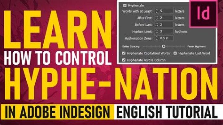 InDesign Hyphenation Made Easy Boost Your Typography Skills YouTube