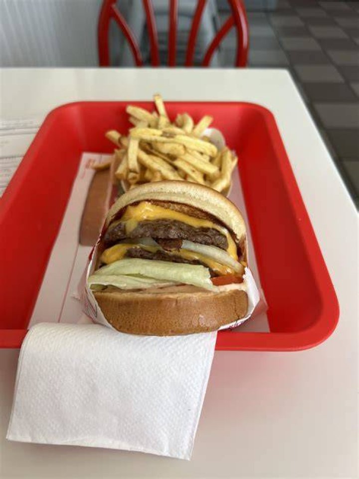 InNOut Cheeseburger, Taken on National Cheeseburger Day &hellip; Flickr