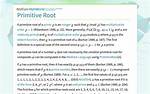 Is 3 a Primitive Root of 43?