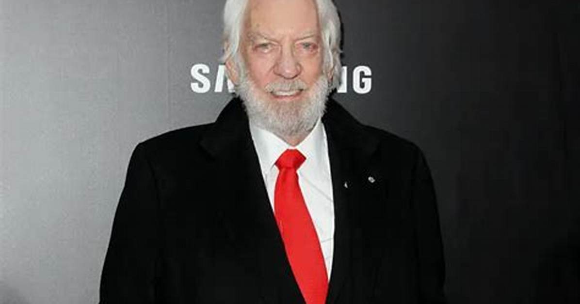 Is Donald Sutherland Still Alive? His Near-Death Experience Discussed