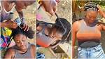 "It's Very Beautiful": Lady Travels All the Way from City to Village to Make Thread Hair, Video Emerges