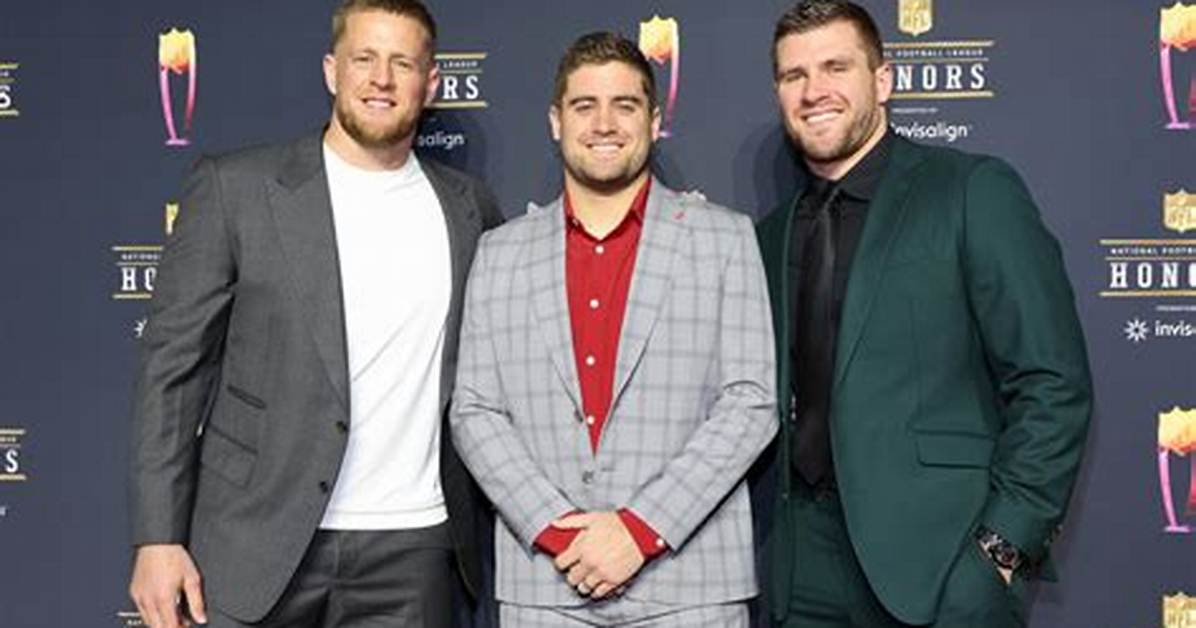 J. J. Watt's Brothers Followed Him to the Nfl — but Are They as Good of Players?