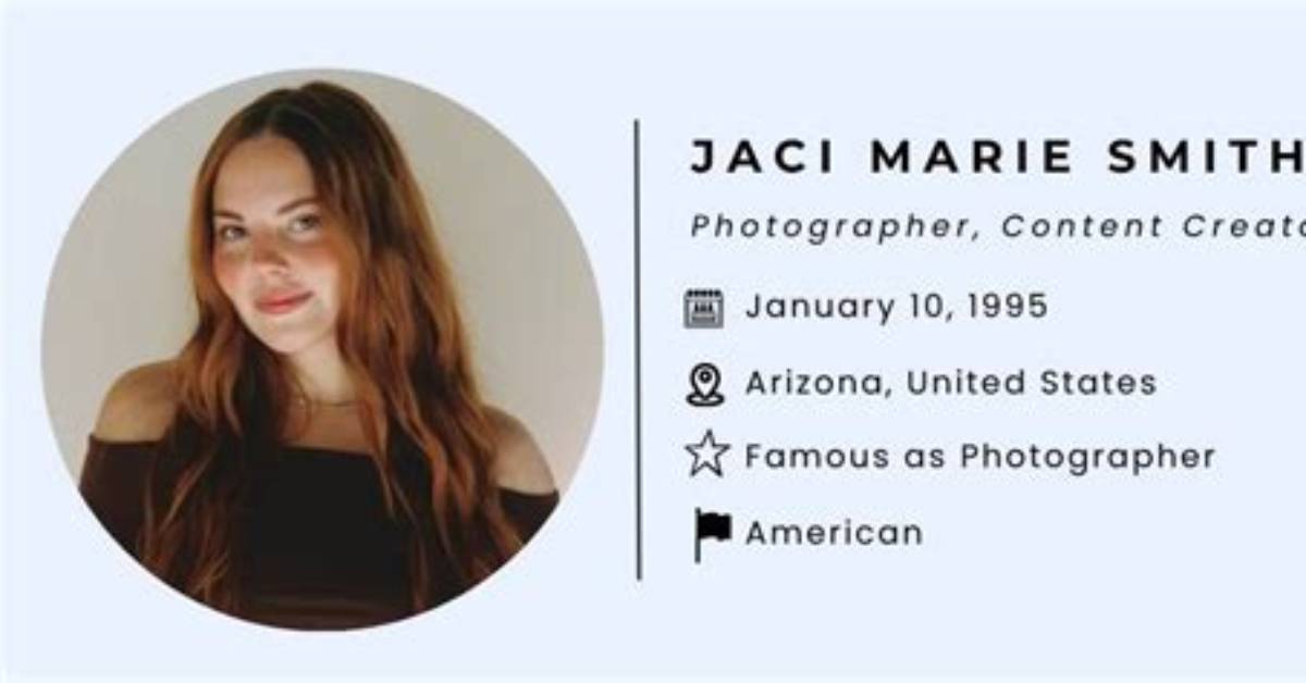 Jaci Marie Smith Podcast, Bio, Wiki, Age, Husnand, Tiktok, Salary, and Net Worth