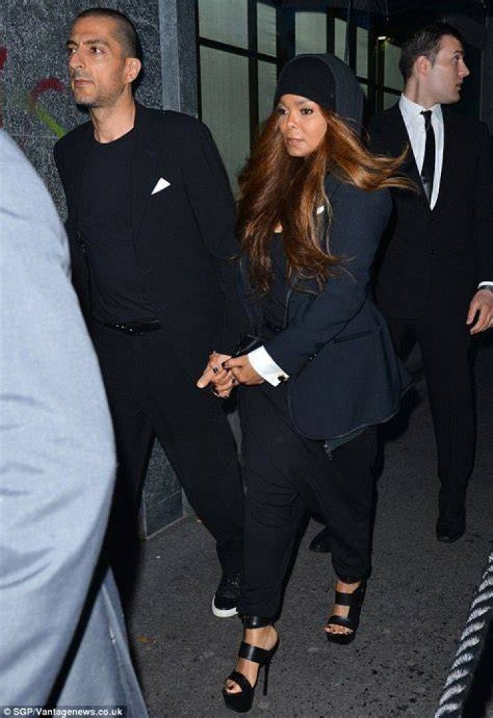 Jackson holds hands with husband Wissam Al Mana