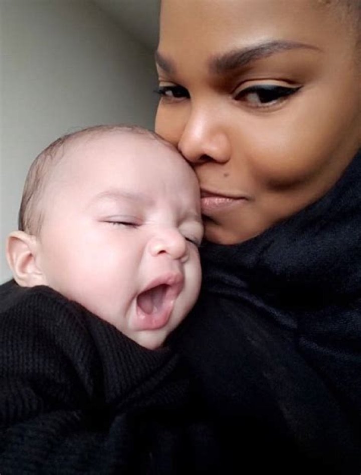 Jackson shares first picture of her adorable baby son Eissa as