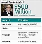 James L. Brooks Net Worth