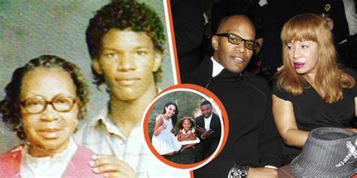 Jamie Foxx and his Mother, Louise Talley Dixon, celebrating her