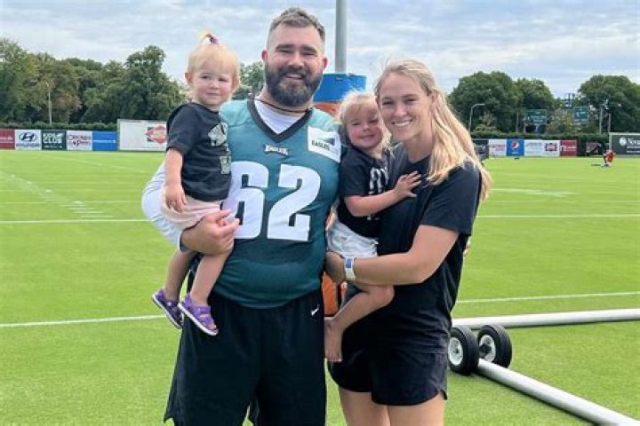 Jason Kelce Pregnant Wife Featured in Ad Ahead of Super Bowl Photo