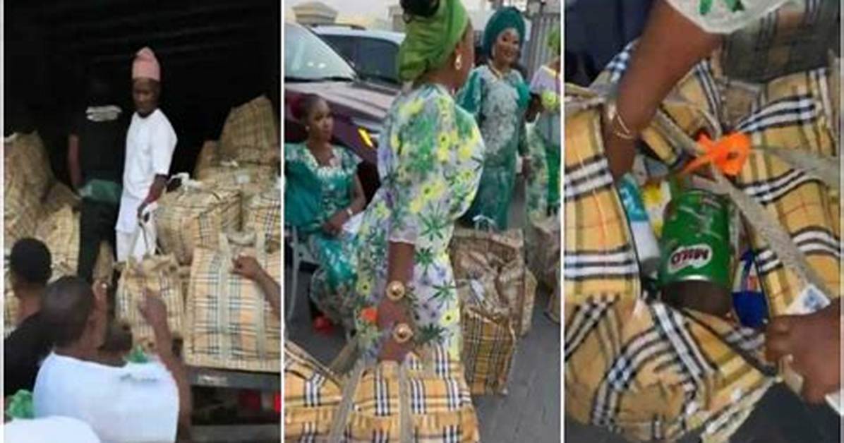 Jaws Drop as Lagos Party Guests Receive Ghana Must Go Bags Filled with Expensive Items as Souvenirs in Video