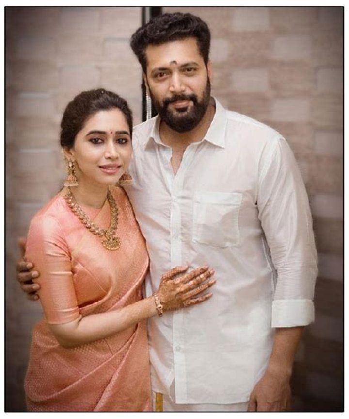 Jayam Ravi and his wife Arthi. In love with this couple. Jayam ravi