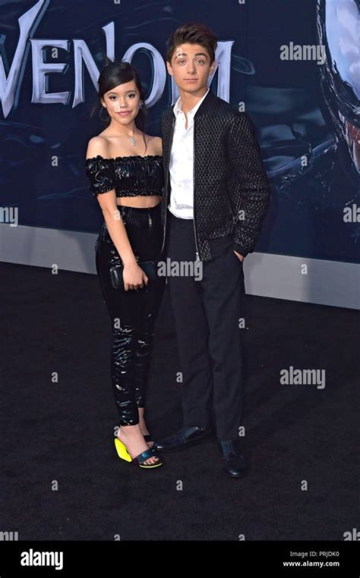 Jenna Ortega & Asher Angel Stock Editorial Photo &copy; Featureflash