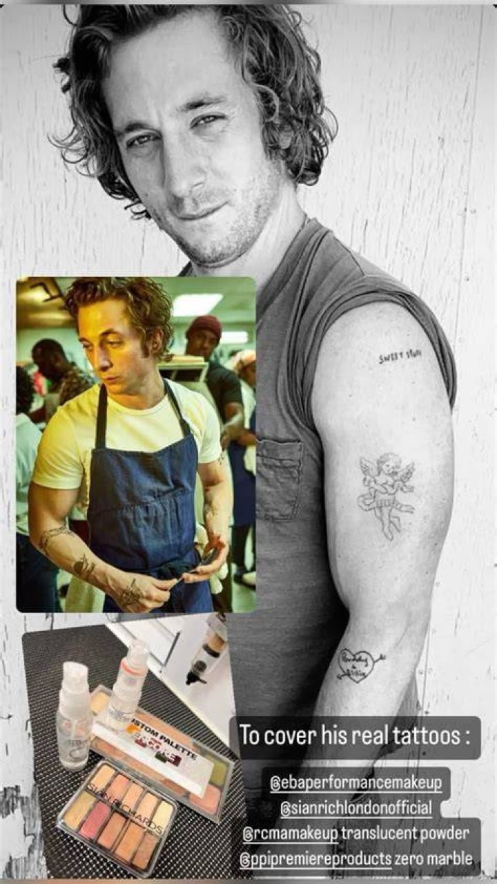 Jeremy Allen White Tattoo