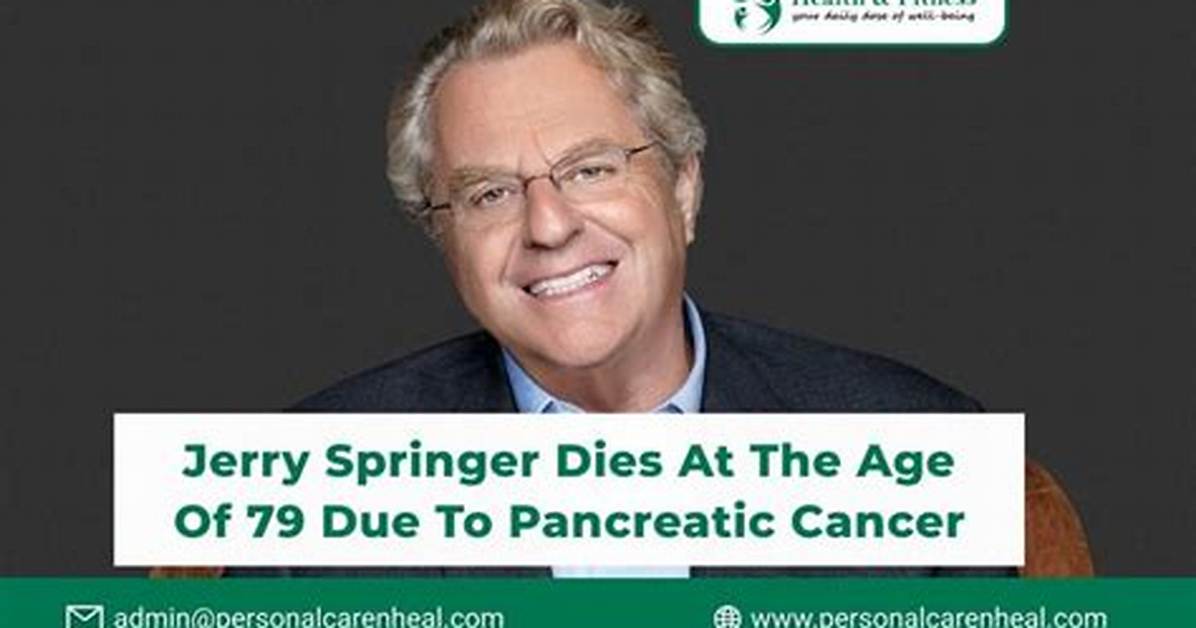 Jerry Springer Health Condition: Cancer Update