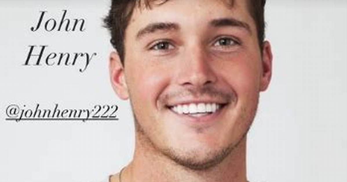 John Henry Has Expectations on 'The Bachelorette' — Let's Get to Know Him