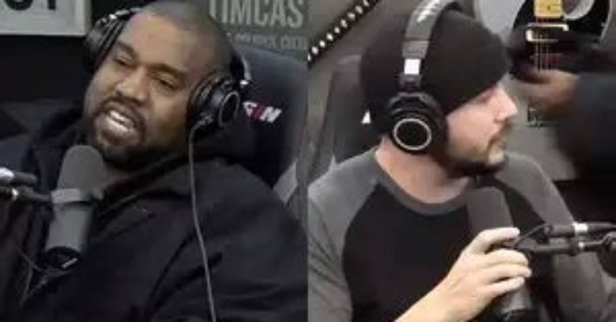 Kanye West Left Tim Pool's Podcast Mid-Interview After Being Questioned About His Antisemitic Beliefs