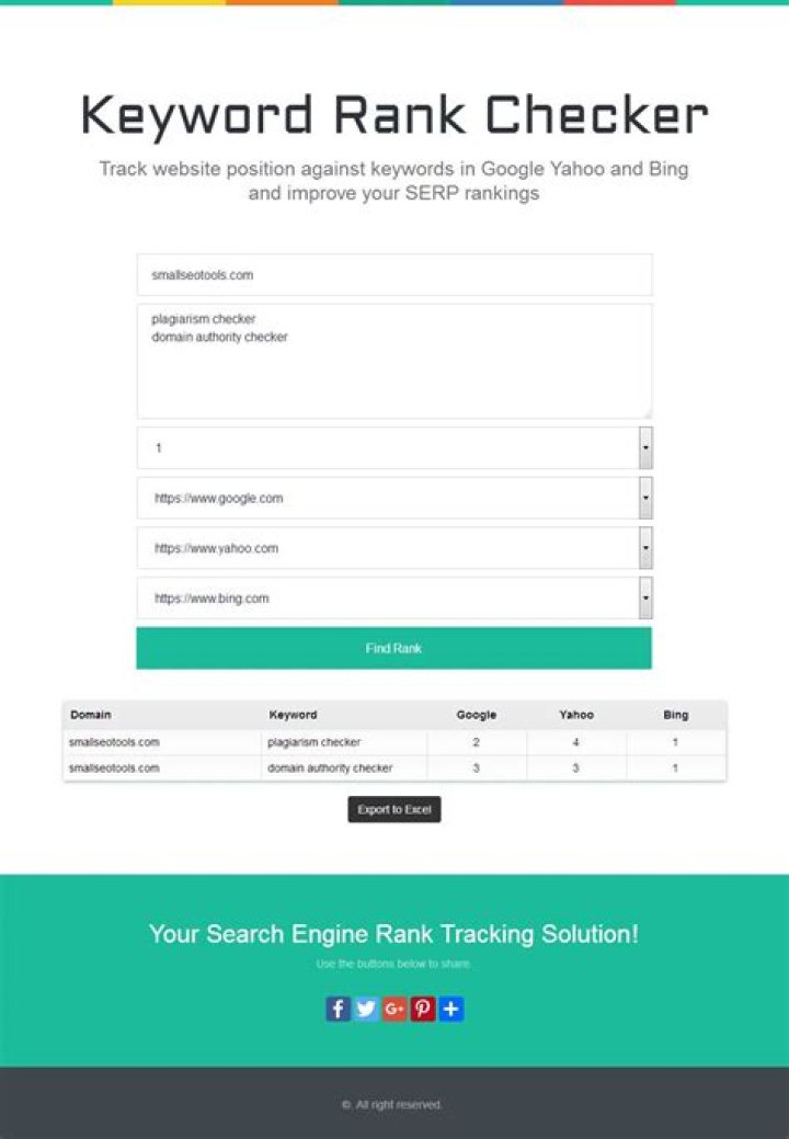 Keyword Rank Tracker & Serp Checker Accurate Position Tracking (2023)
