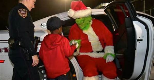 Kid Calls 911 on the Grinch and Police Responded in the Most Adorable Way
