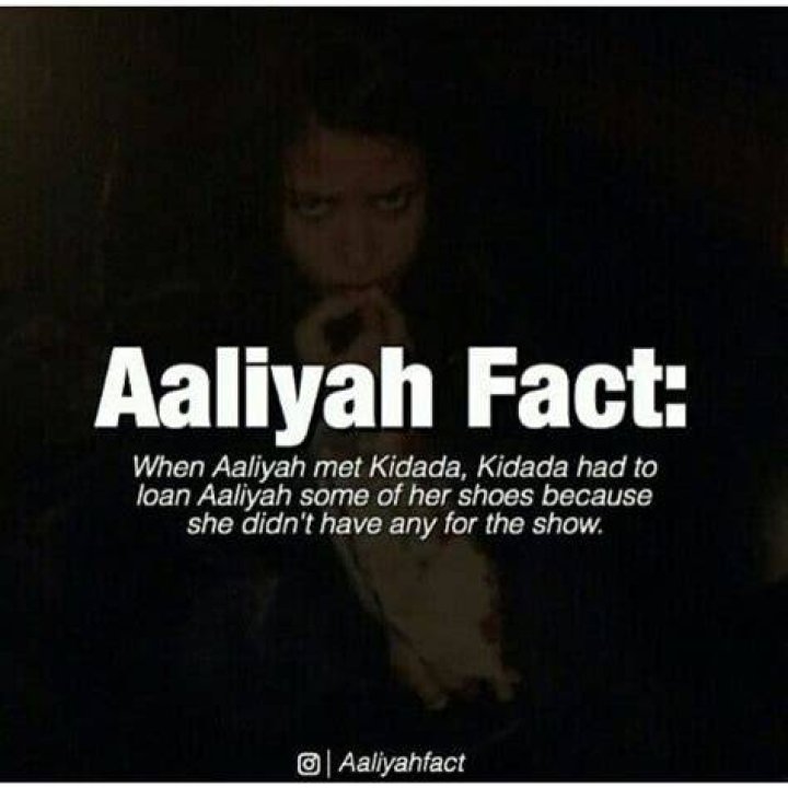 kidadajonesog ️ ️ ️ ️ fun facts about Aaliyah Aaliyah, Fun facts, Facts