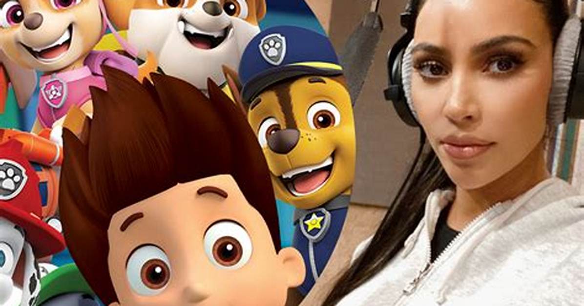 Kim Kardashian's Role in 'Paw Patrol: the Movie' Has Finally Been Revealed