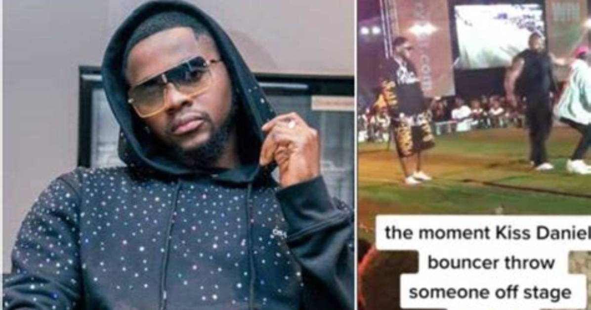 Kizz Daniel’s Bouncer Speaks After Fan Tells Him to Beat up Verydarkman, Netizens React: “Men Mount”
