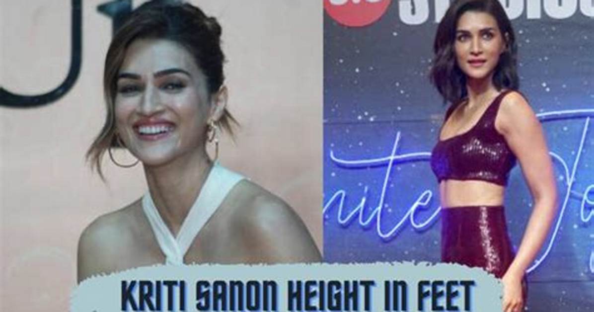 Kriti Sanon Height