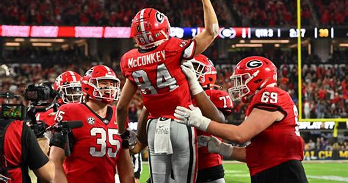 Ladd Mcconkey Shines a Positive Light for off-Field Activities at Georgia