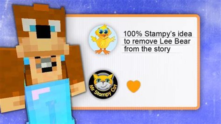 Lee bear and stampy Stampy, Stampy cat minecraft, Minecraft stampy
