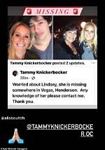 Lindsey Knickerbocker’s Missing Daughter Tammy Knickerbocker and Husband