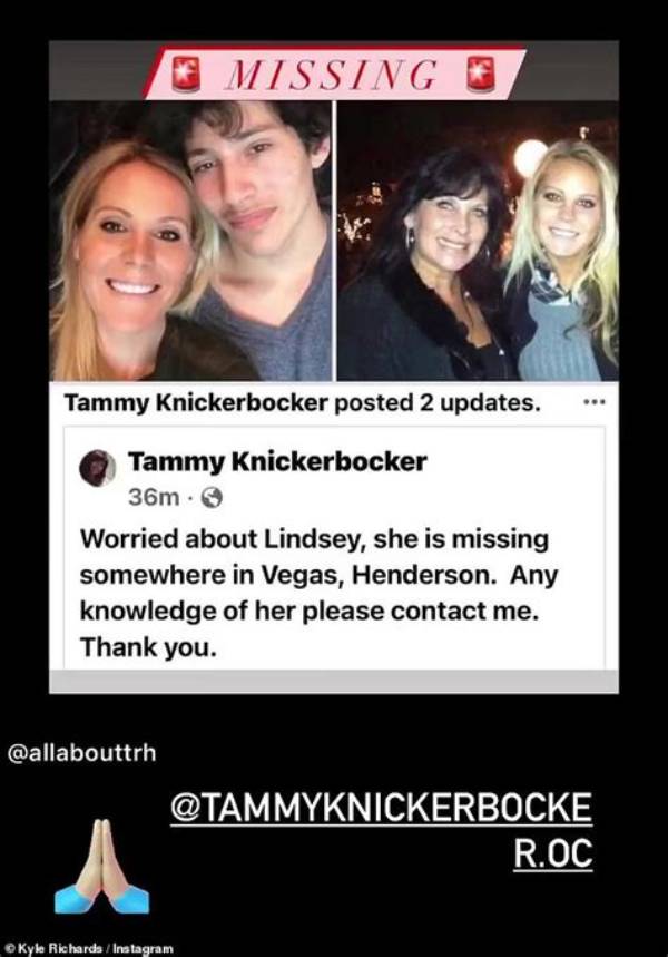 Lindsey Knickerbocker’s Missing Daughter Tammy Knickerbocker and Husband