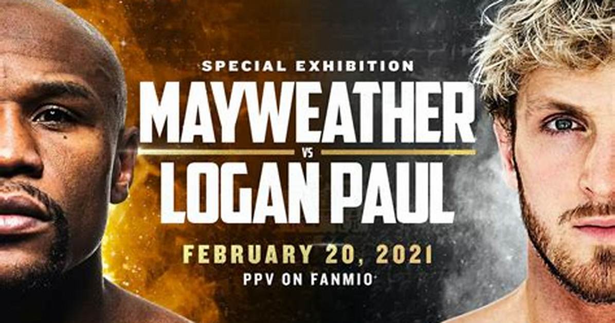 Logan Paul and Floyd Mayweather Duked It Out, but No Winner Was Declared