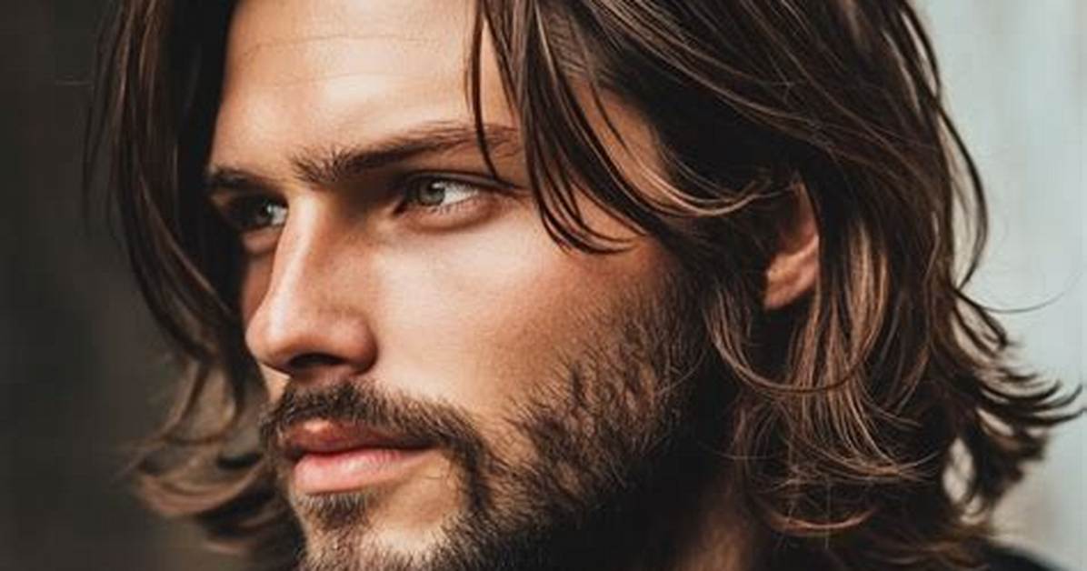 Long Hair Looks Good on His Face
