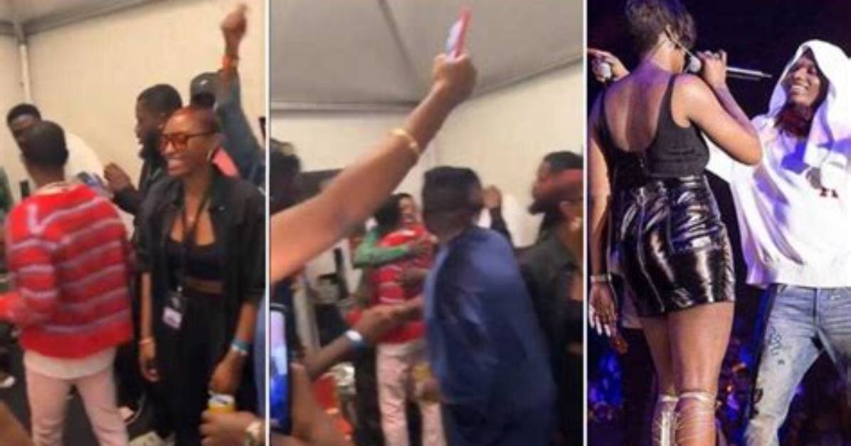 “Love Always”: Adorable Video Shows Moment Wizkid and Tiwa Savage Reunited in Germany, Singers Hug Tightly