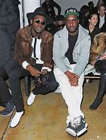 Lowe Abloh and Grey Abloh and His Wife