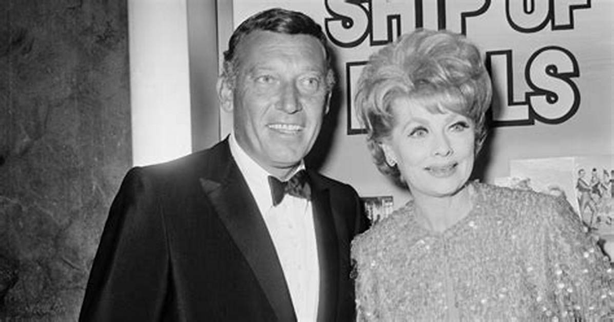 Lucille Ball Was Married to Her Second Husband Until Her 1989 Death