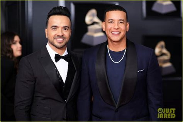 Luis Fonsi Couples Up With Wife Agueda Lopez at Grammys 2018 Photo