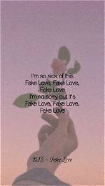 Lyrics & Translations of Fake Love by Phil Smooth