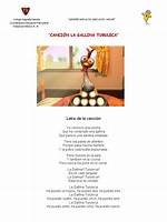 Lyrics & Translations of Gallina Turuleca by Chiki Toonz