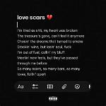 Lyrics & Translations of Love Scars by J. I.