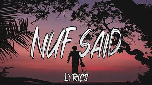 Lyrics & Translations of Nuf Said by Lil Tjay