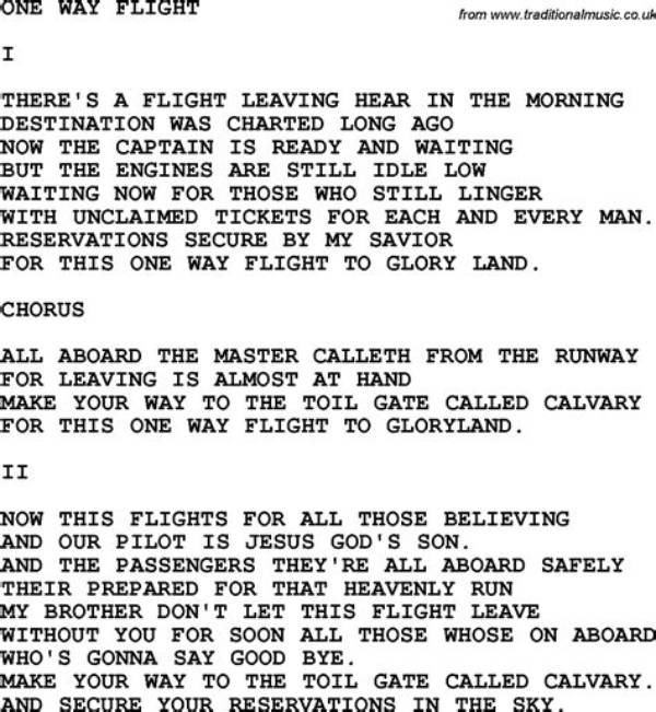Lyrics & Translations of One Way Flight by Benny the Butcher
