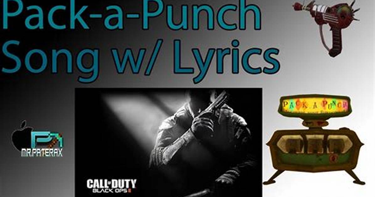 Lyrics & Translations of Pack a Punch by Jackboy