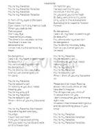 Lyrics & Translations of Paradise (Not for Me) by Madonna