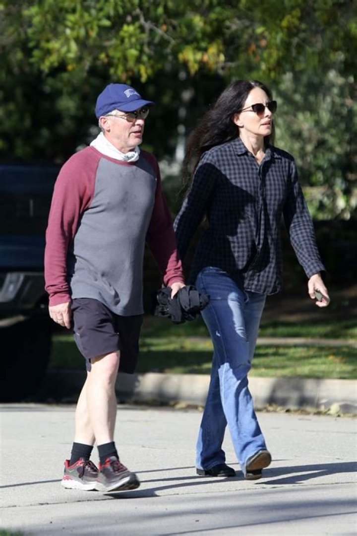 Madeleine Stowe with her husband Brian Benben Out in Los Angeles