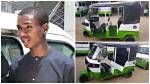 Maiduguri Man Builds Electric Keke Napep That Can Run 120Km After 30 Minutes Charge, Photos Go Viral