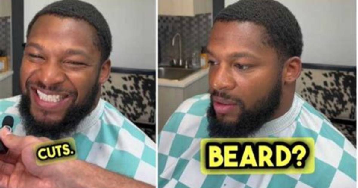Man's Sleek Haircut Transformation Trends Online: "Went from Teddy Bear to Yoruba Demon"