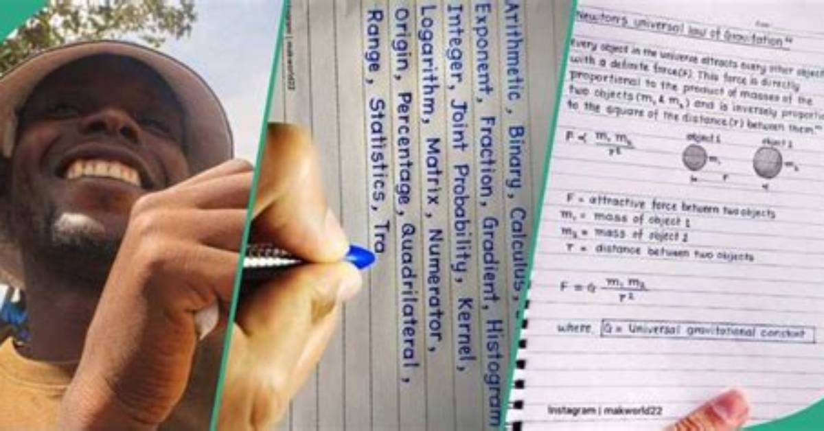 Man's Smooth Handwriting with Pen and Paper Looks Like Calligraphy, Video Goes Viral